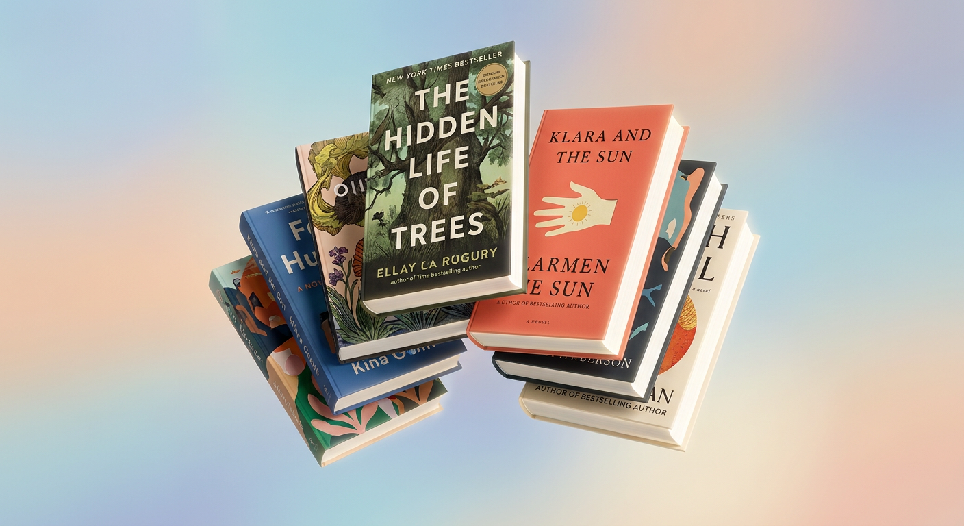 Mockups de e-books flutuando em 3D